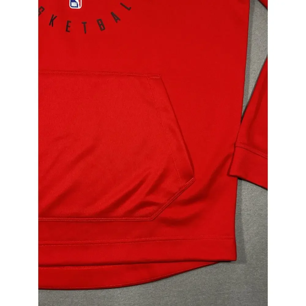 Nike Dri-FIT Chicago Bulls NBA Basketball Hoodie Red Men’s Large